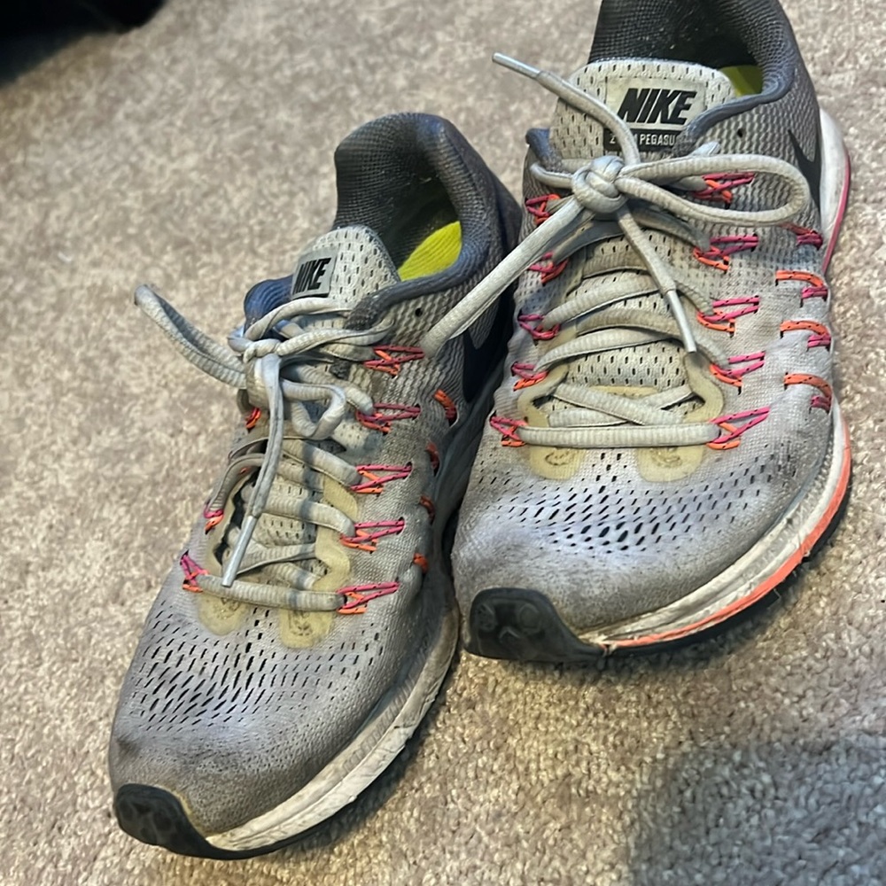 Nuke running shoes. Have some wear and tear